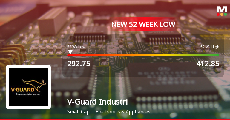 Markets Rally, But V-Guard Industries Ltd Sinks to 52-Week Low in Stock-Specific Sell-Off