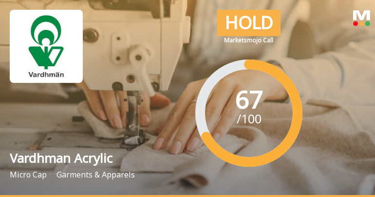 Vardhman Acrylics Ltd is Rated Hold by MarketsMOJO