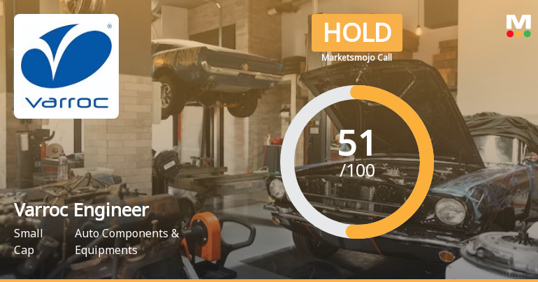 Varroc Engineering Ltd is Rated Hold by MarketsMOJO