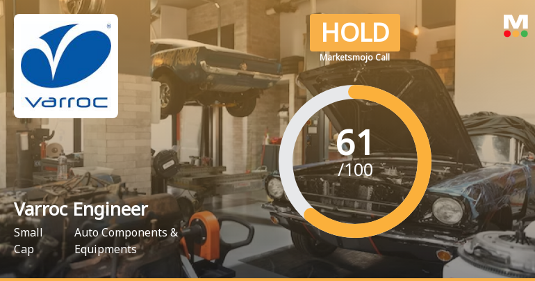Varroc Engineering Ltd is Rated Hold by MarketsMOJO