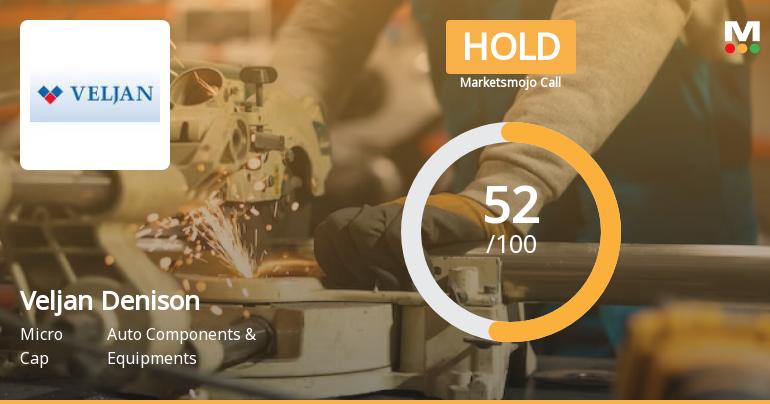 Veljan Denison Ltd is Rated Hold by MarketsMOJO