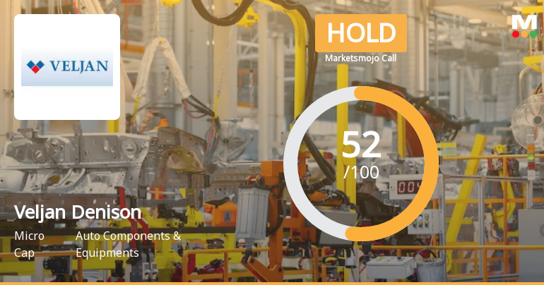 Veljan Denison Ltd is Rated Hold by MarketsMOJO