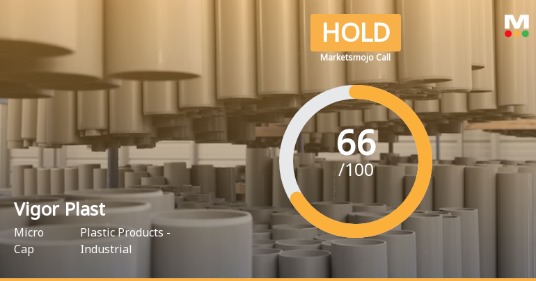 Vigor Plast India Ltd is Rated Hold by MarketsMOJO