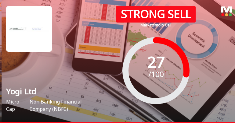 Yogi Ltd Downgraded to Strong Sell Amid Mixed Financial and Technical Signals