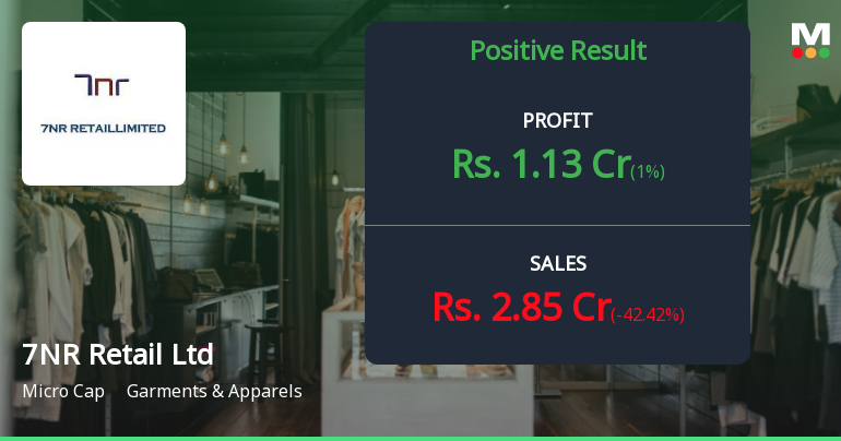 7NR Retail Q1 FY27: Sharp Turnaround Masks Deeper Revenue Concerns