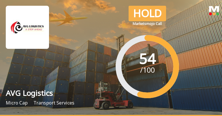 MarketsMOJO Upgrades AVG Logistics Ltd to Hold on Improved Technicals and Valuation