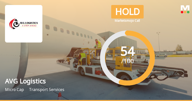 MarketsMOJO Upgrades AVG Logistics Ltd to Hold on Improved Technicals and Valuation