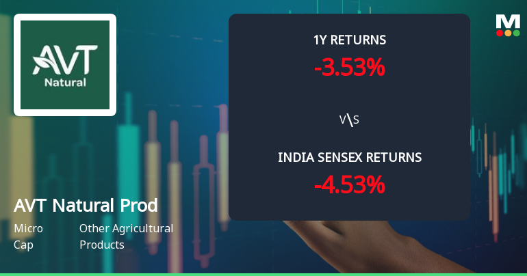 AVT Natural Products Ltd Technical Momentum Shifts Amid Mixed Market Returns