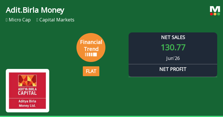 Aditya Birla Money Ltd Reports Flat Quarterly Performance Amid Margin Pressures
