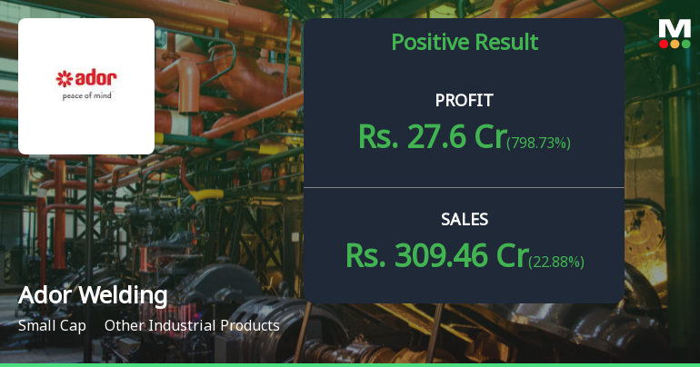 Ador Welding Q1 FY27: Strong Recovery Marred by Sequential Profit Decline