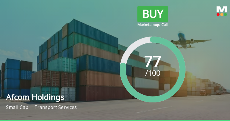 Afcom Holdings Ltd is Rated Buy by MarketsMOJO