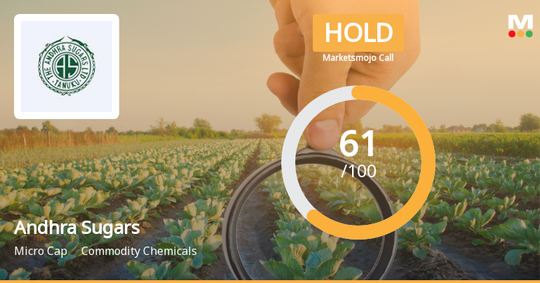 Andhra Sugars Ltd Downgraded to Hold Amid Mixed Financial and Technical Signals