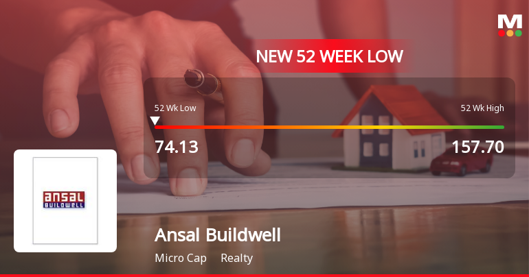 Markets Rally, But Ansal Buildwell Ltd Sinks to 52-Week Low in Stock-Specific Sell-Off
