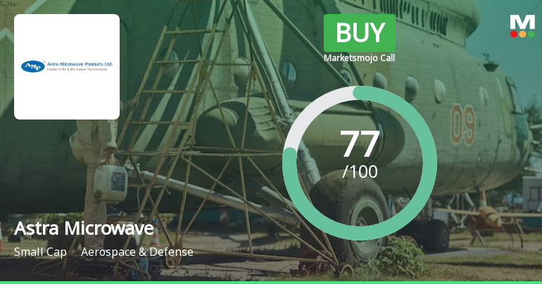 Astra Microwave Products Ltd is Rated Buy