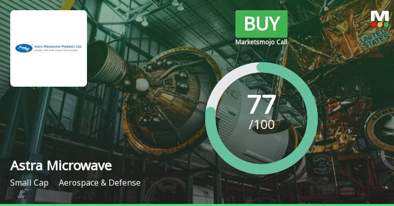 Astra Microwave Products Ltd is Rated Buy