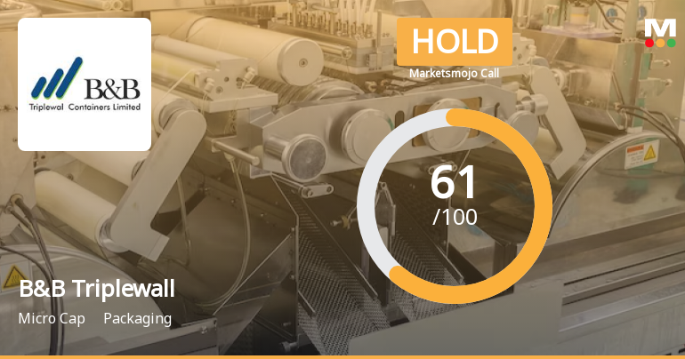 B&B Triplewall Containers Ltd is Rated Hold