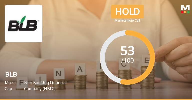 BLB Ltd is Rated Hold by MarketsMOJO