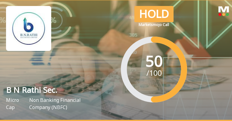 B N Rathi Securities Ltd is Rated Hold