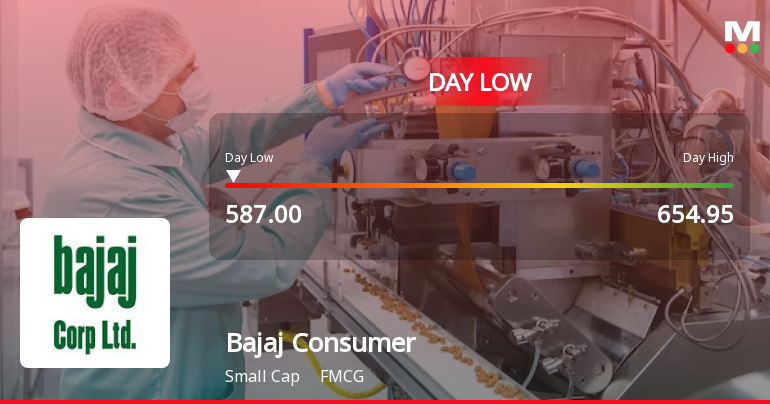 Bajaj Consumer Care Ltd Hits Intraday Low Amid Price Pressure on 14 Jul 2026