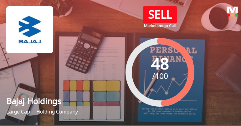 Bajaj Holdings & Investment Ltd is Rated Sell