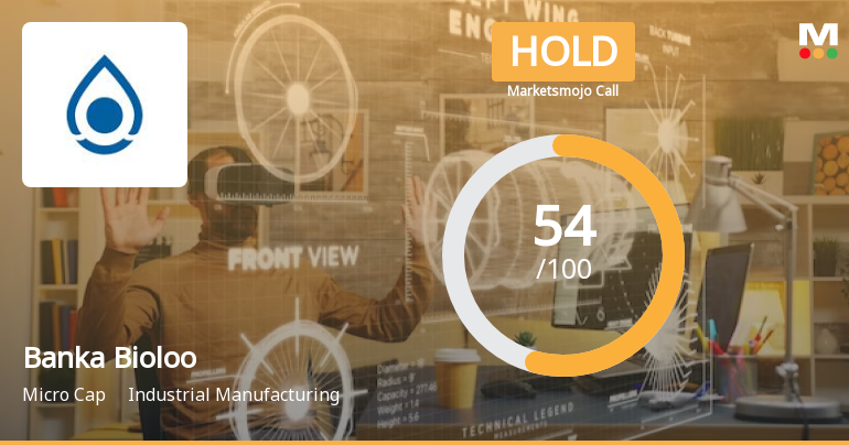 Banka Bioloo Ltd is Rated Hold by MarketsMOJO