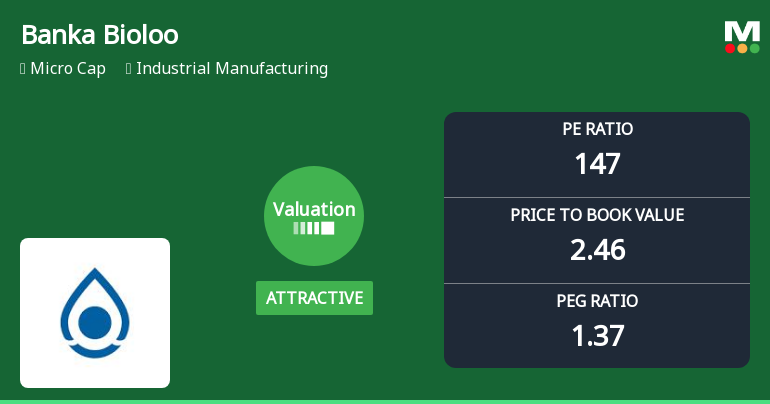 Banka Bioloo Ltd Valuation Shifts Signal Renewed Price Attractiveness