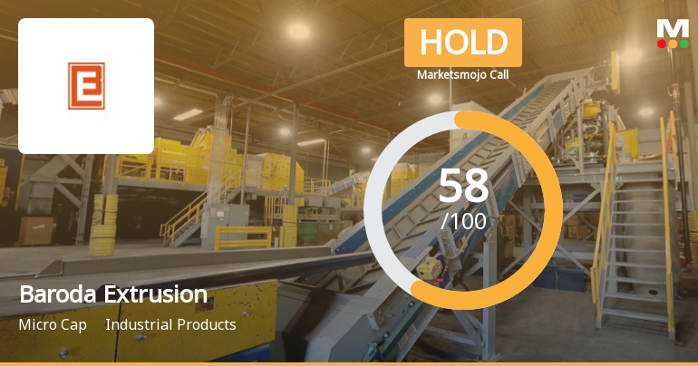 Baroda Extrusion Ltd is Rated Hold by MarketsMOJO