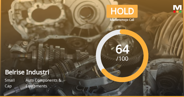 Belrise Industries Ltd is Rated Hold by MarketsMOJO