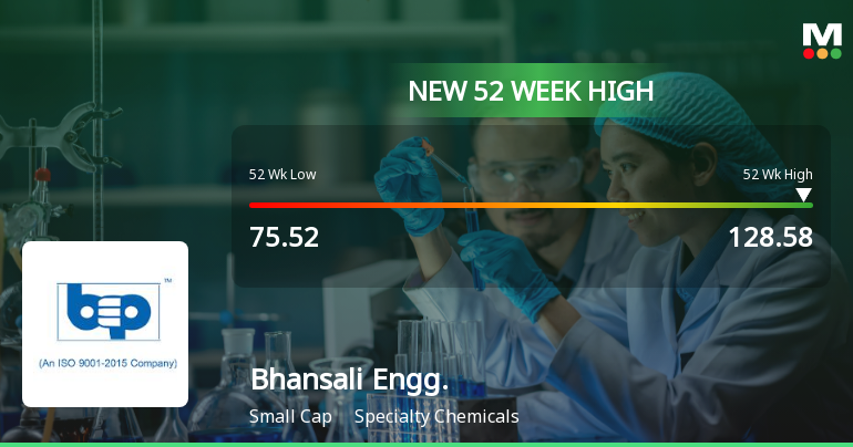 Broad-Based Technical Strength Lifts Bhansali Engineering Polymers Ltd to 52-Week High of Rs 123.34