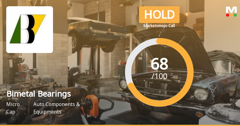 Bimetal Bearings Ltd Downgraded to Hold Amid Valuation Concerns and Mixed Financial Signals