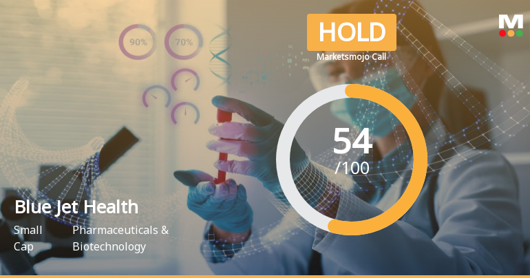 Blue Jet Healthcare Ltd is Rated Hold