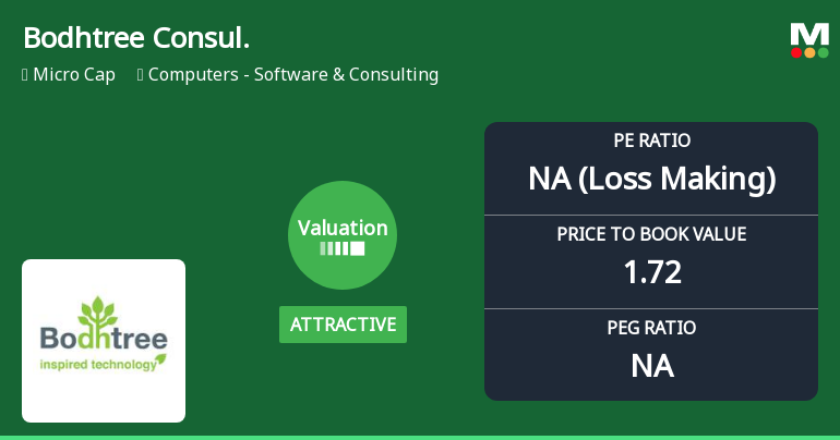 Bodhtree Consulting Ltd Valuation Shifts Signal Improved Price Attractiveness