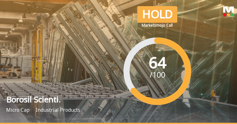 Borosil Scientific Ltd is Rated Hold