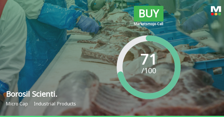 Borosil Scientific Ltd Upgraded to Buy on Improved Technicals and Financial Performance