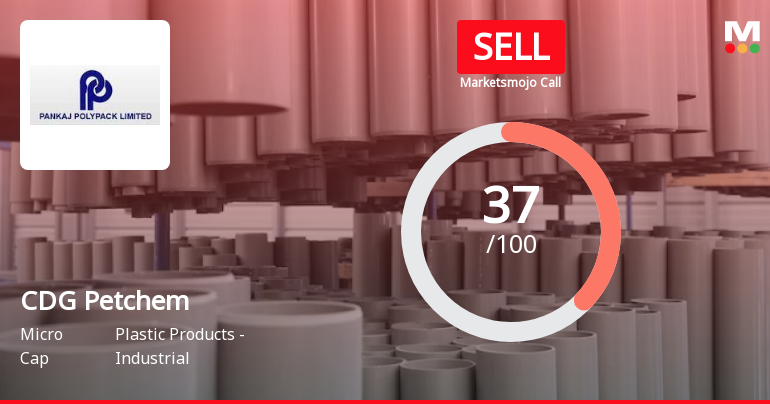 CDG Petchem Ltd is Rated Sell by MarketsMOJO