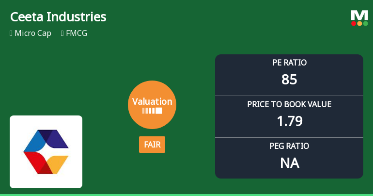 Ceeta Industries Ltd Valuation Shifts Signal Changing Market Sentiment
