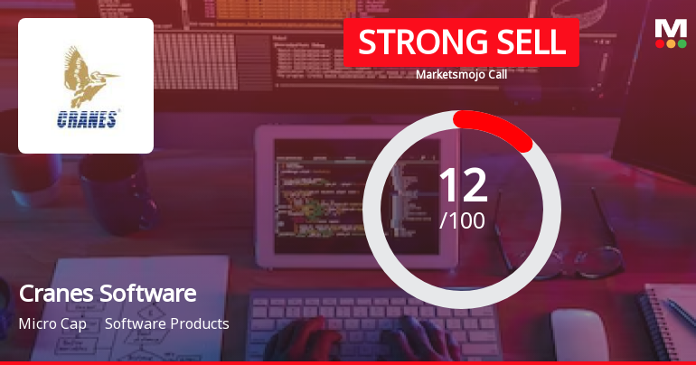 Cranes Software International Ltd is Rated Strong Sell