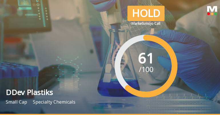DDev Plastiks Industries Ltd is Rated Hold