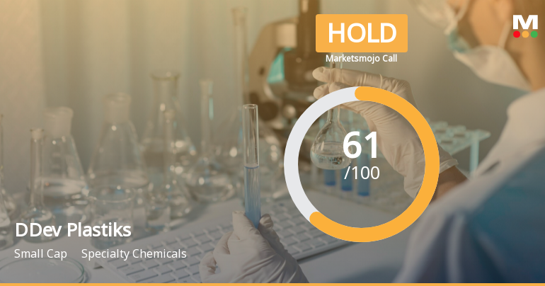 DDev Plastiks Industries Ltd is Rated Hold