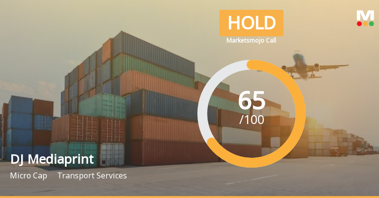 DJ Mediaprint & Logistics Ltd is Rated Hold
