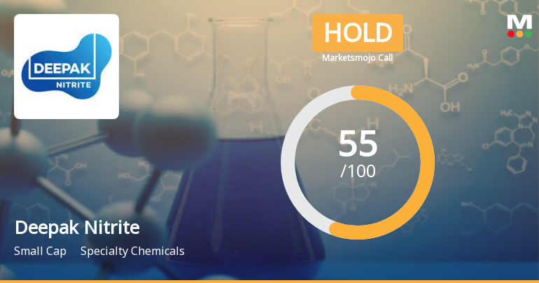 Deepak Nitrite Ltd. Upgraded to Hold by MarketsMOJO on Technical and Valuation Improvements