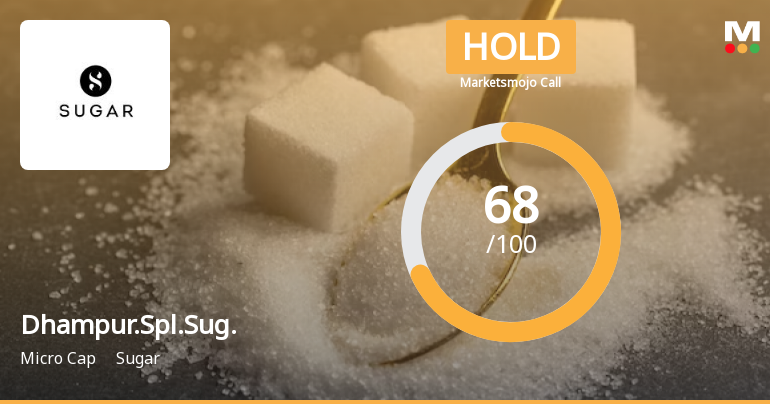 Dhampure Speciality Sugars Ltd is Rated Hold
