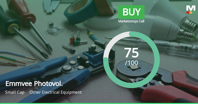 Emmvee Photovoltaic Power Ltd Downgraded to Buy Amid Technical and Valuation Concerns