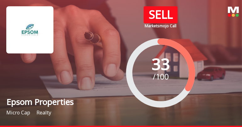 Epsom Properties Ltd Upgraded to Sell on Technical Improvements Despite Weak Fundamentals