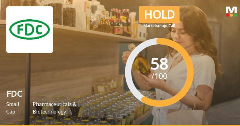 FDC Ltd is Rated Hold by MarketsMOJO