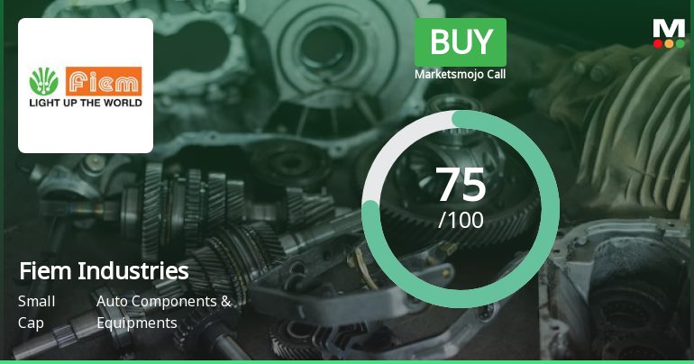 Fiem Industries Ltd is Rated Buy