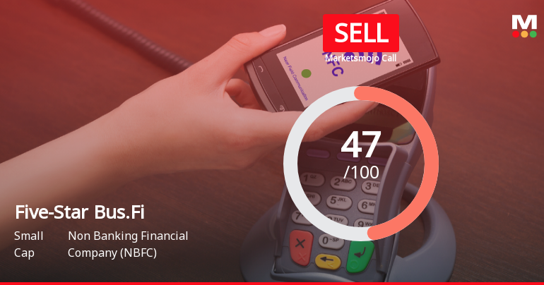 Five-Star Business Finance Ltd Downgraded to Sell Amid Valuation and Performance Concerns