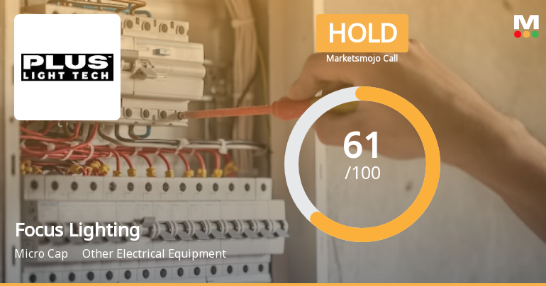 Focus Lighting & Fixtures Ltd is Rated Hold