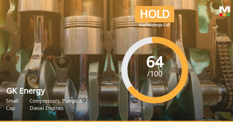 MarketsMOJO Downgrades GK Energy Ltd to Hold Amid Mixed Technical and Financial Signals