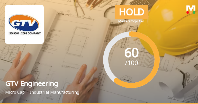 GTV Engineering Ltd is Rated Hold by MarketsMOJO